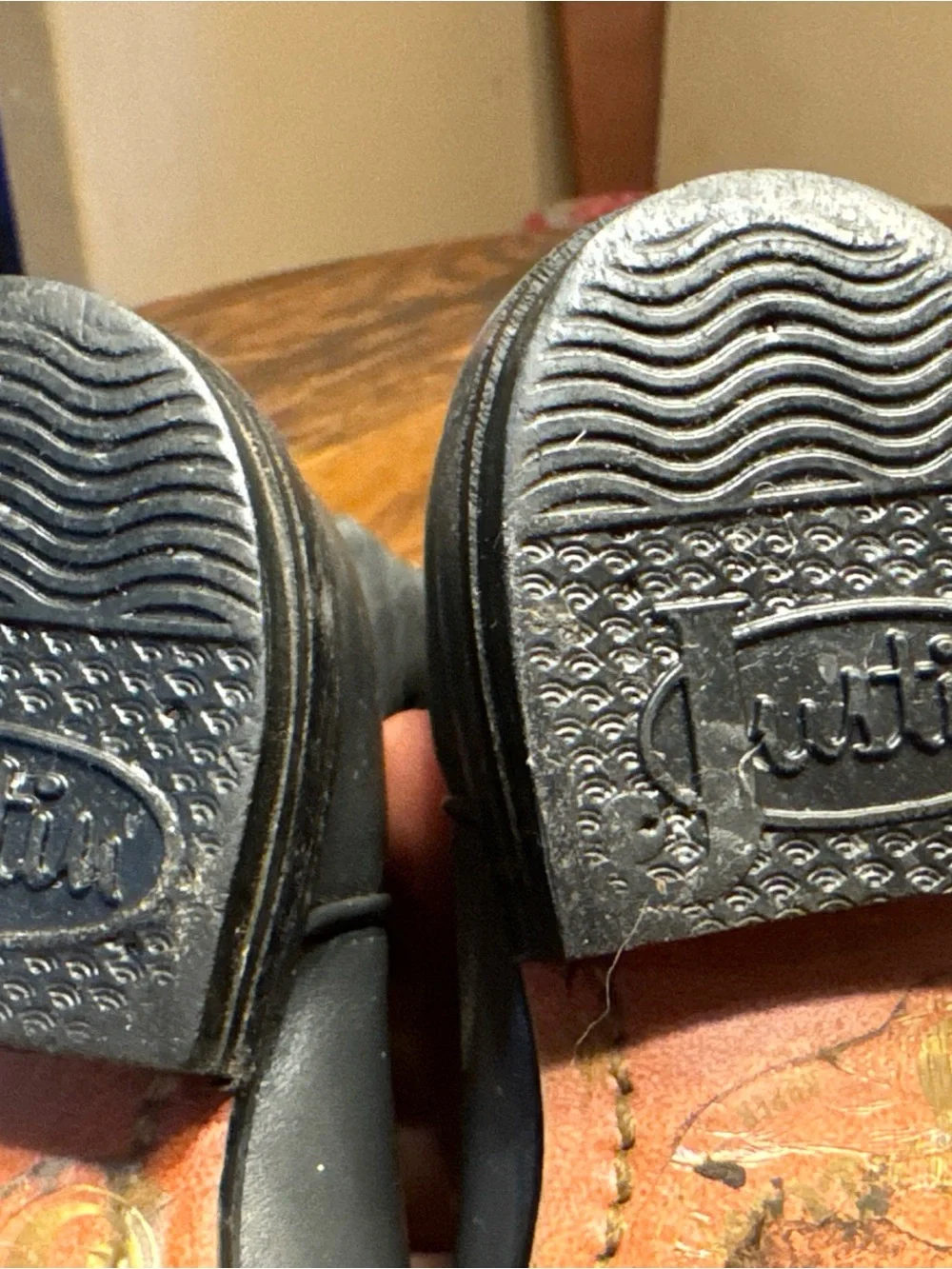 Toddler Cowboy Boots Justin 8.5 Grey